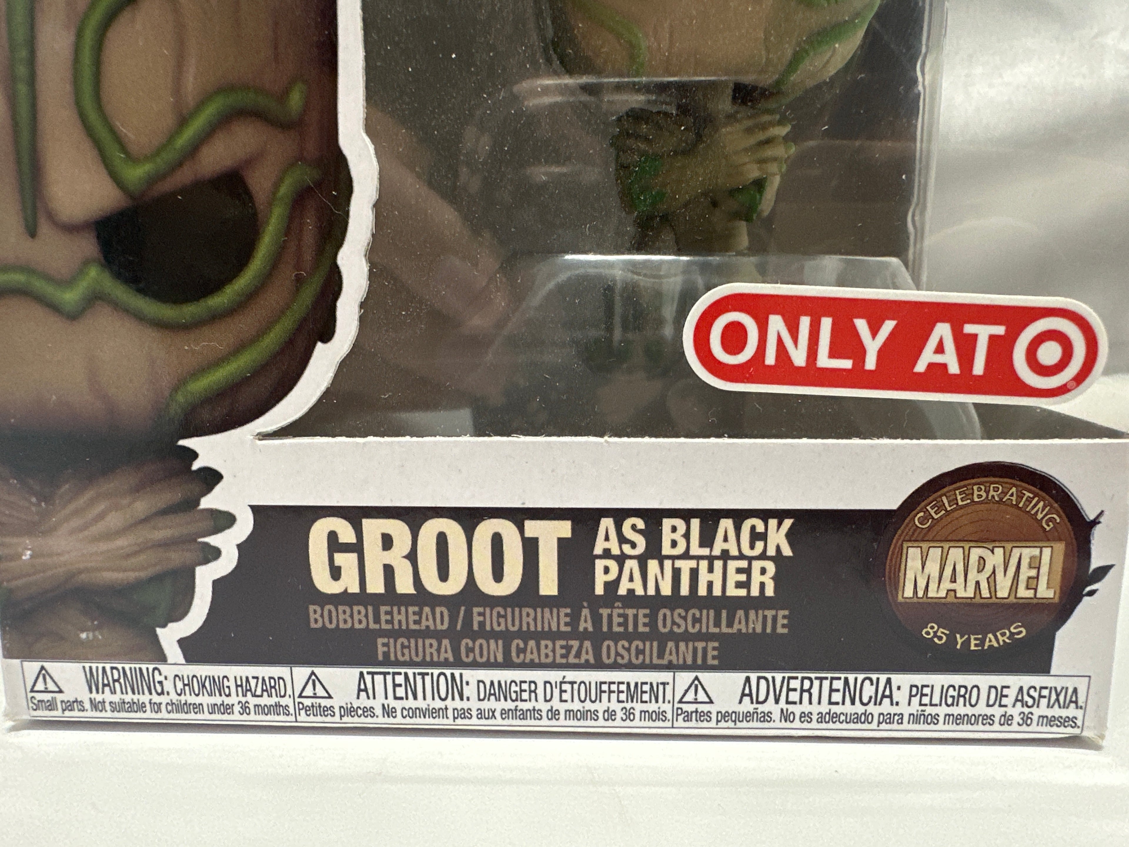 Funko Pop Marvel We Are Groot Groot as Black Panther #1398 Target Exclusive