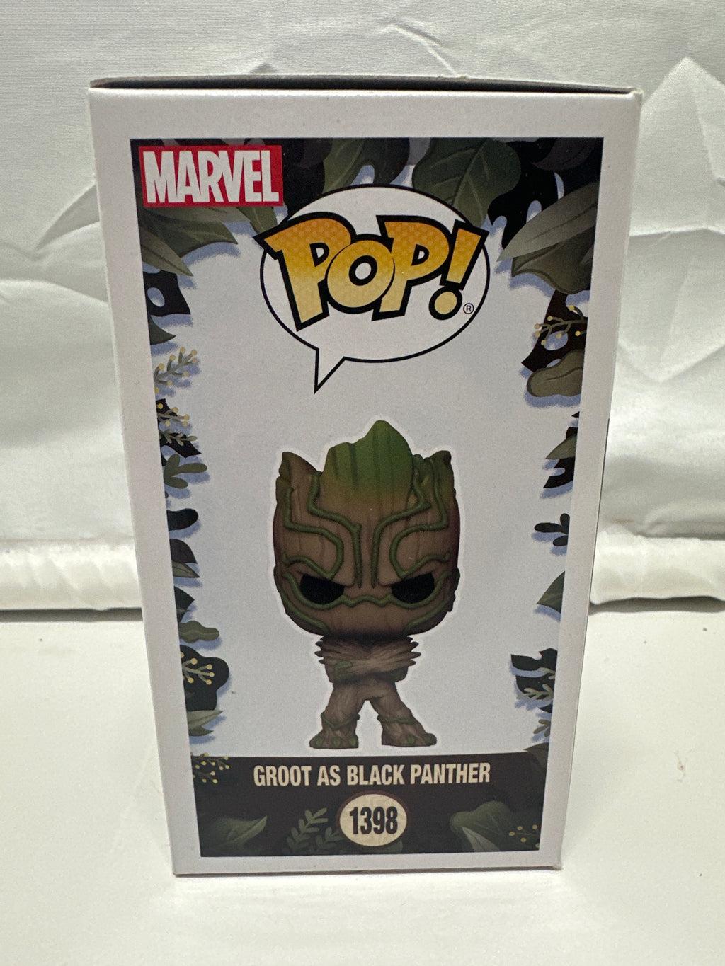 Funko Pop Marvel We Are Groot Groot as Black Panther #1398 Target Exclusive