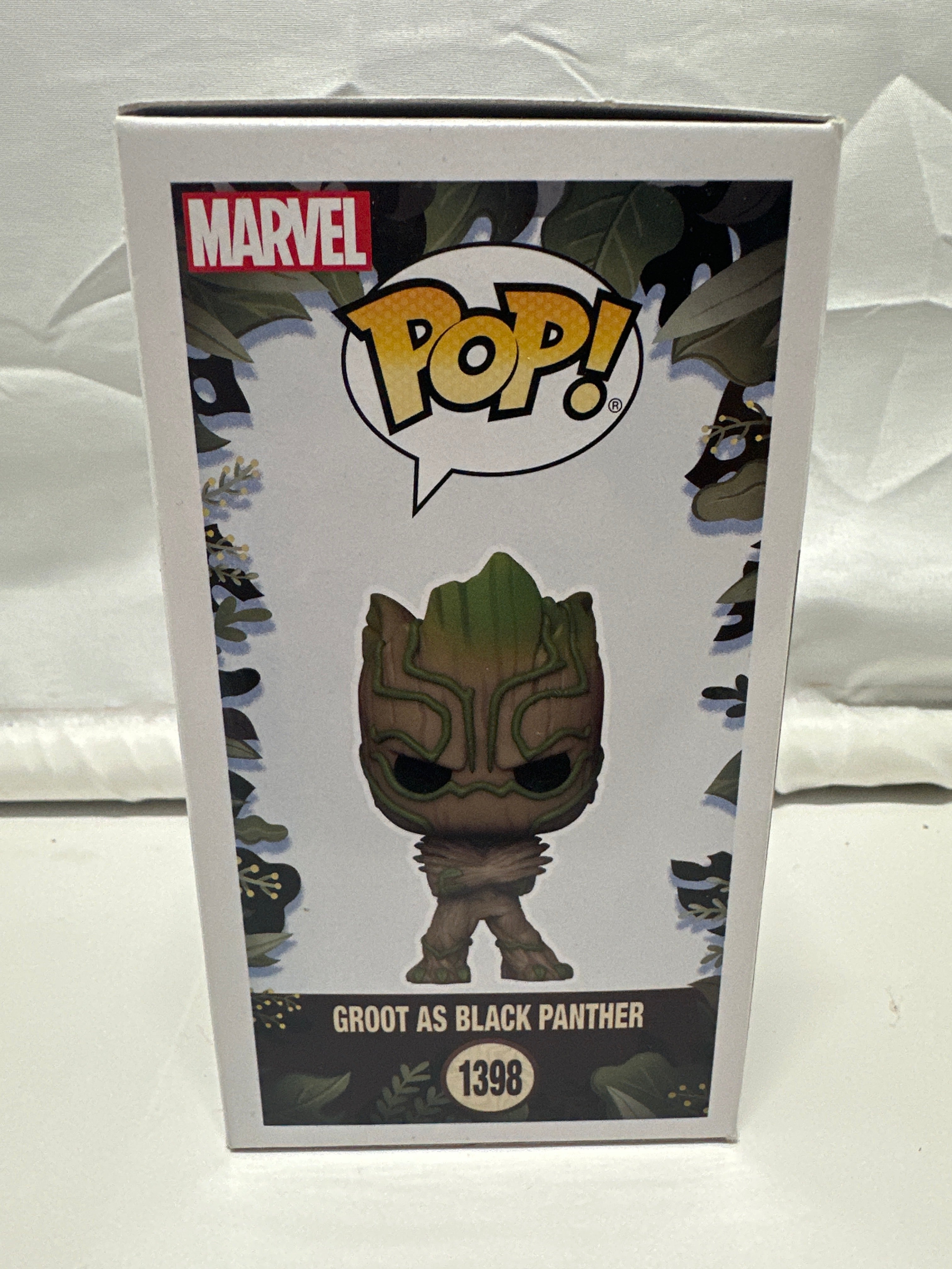 Funko Pop Marvel We Are Groot Groot as Black Panther #1398 Target Exclusive