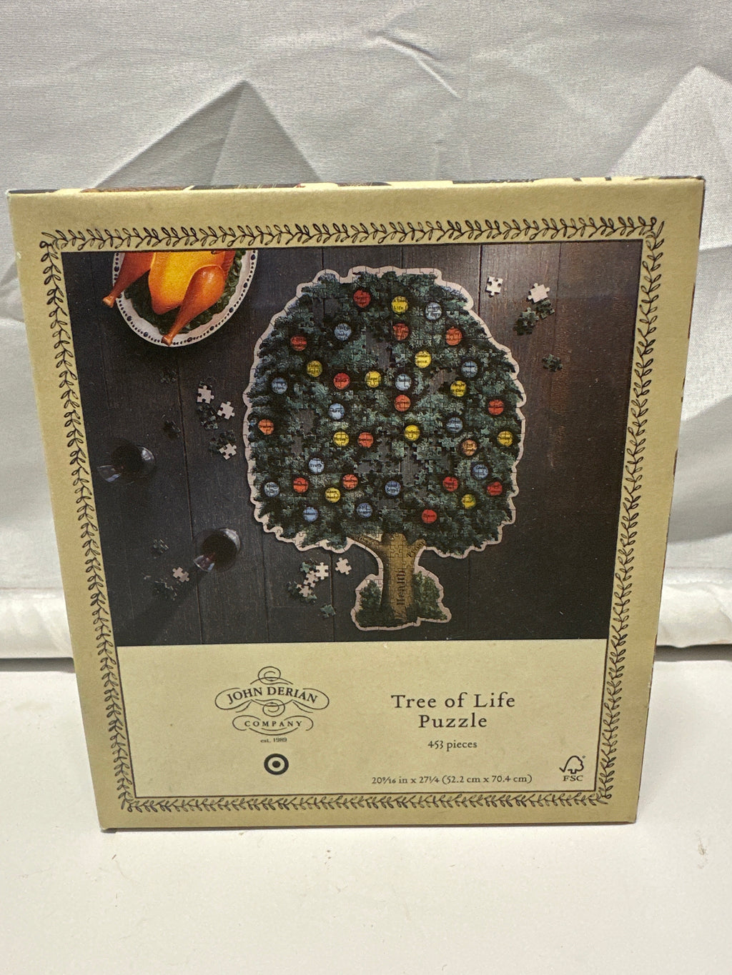 John Derian Tree of Life 453 Piece Jigsaw Puzzle Target FSC New