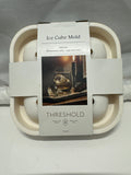 Threshold Skull Silicone Ice Cube Mold 4-Cavity White Whiskey Cocktail Tray
