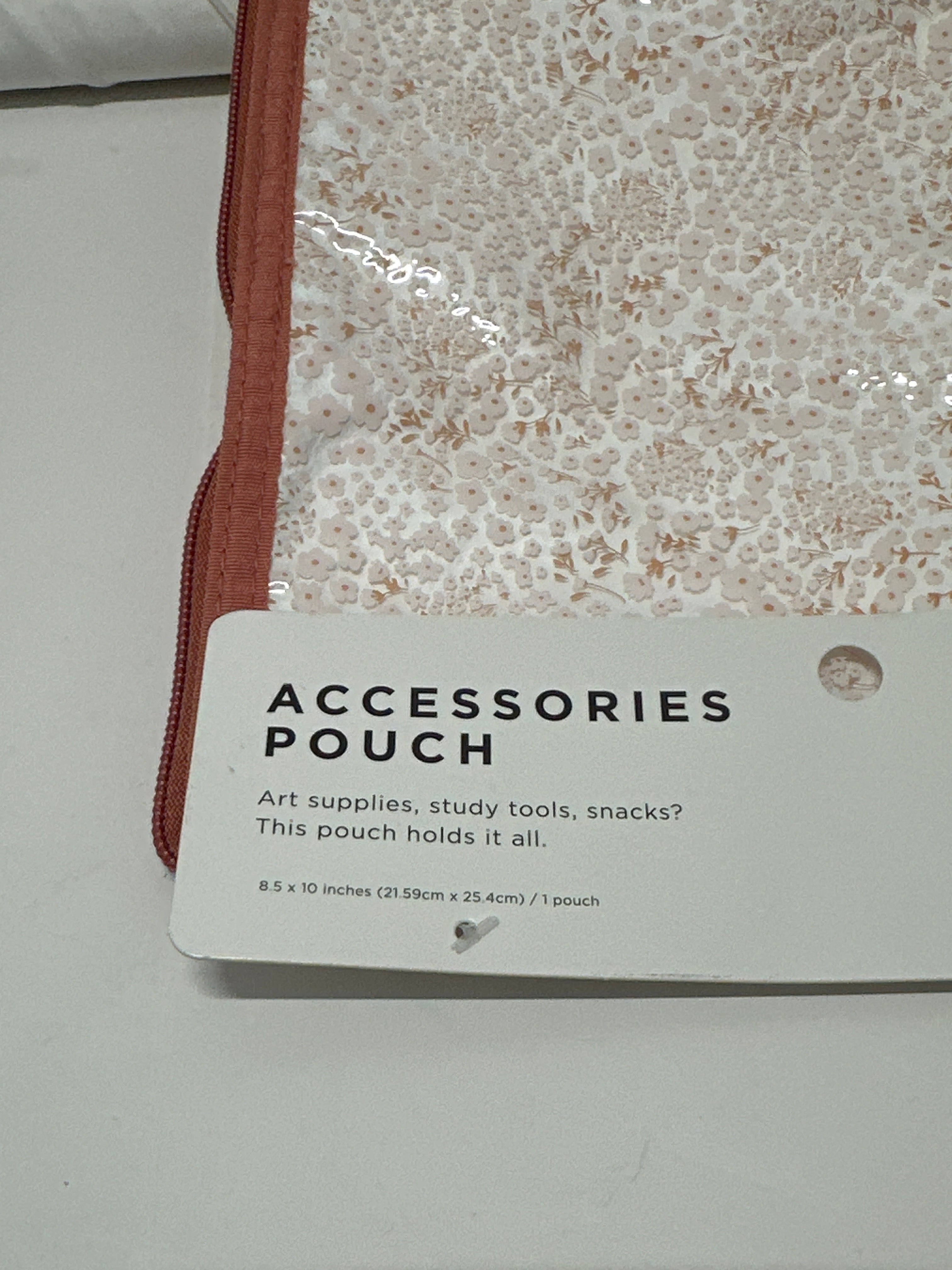 Notebook Collective Floral Accessories Pouch 8.5 x 10