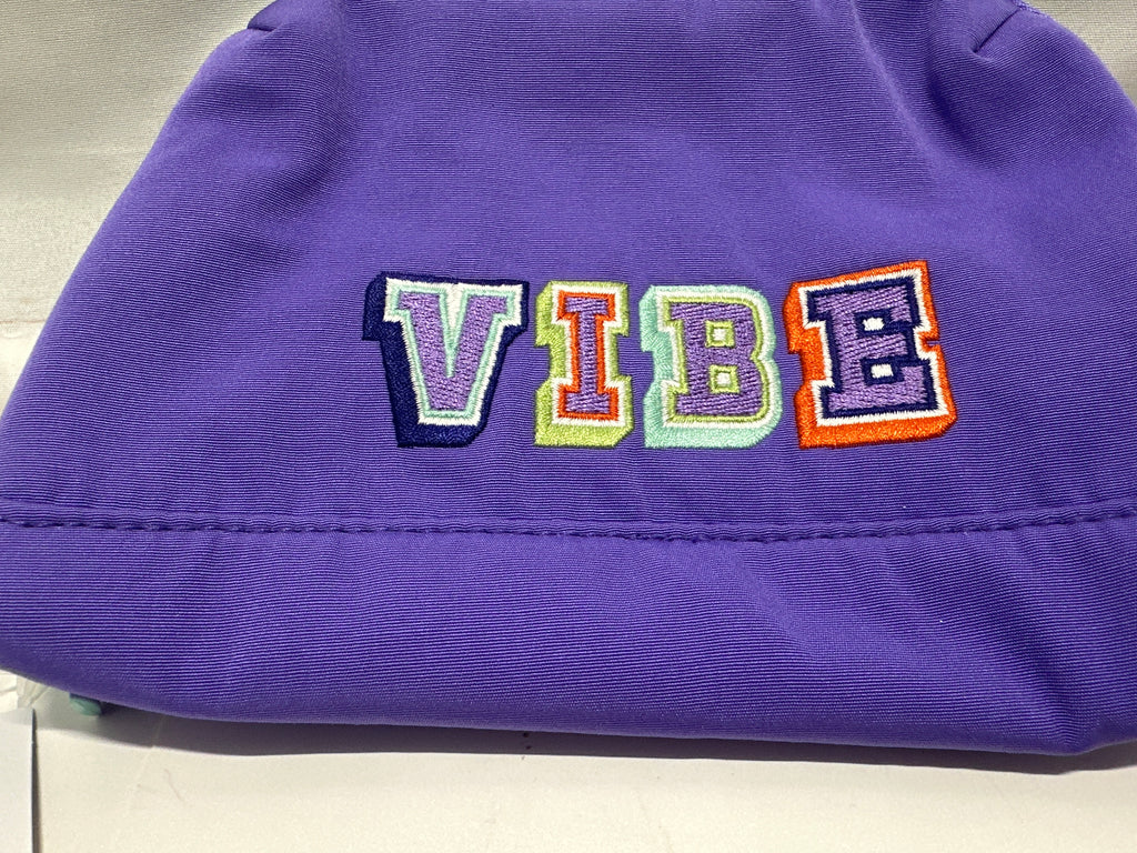 heyday VIBE Purple Tech Pouch Organizer Zip Case