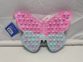 Up & Up Butterfly Pop Fidget Silicone Pencil Pouch Pink Blue