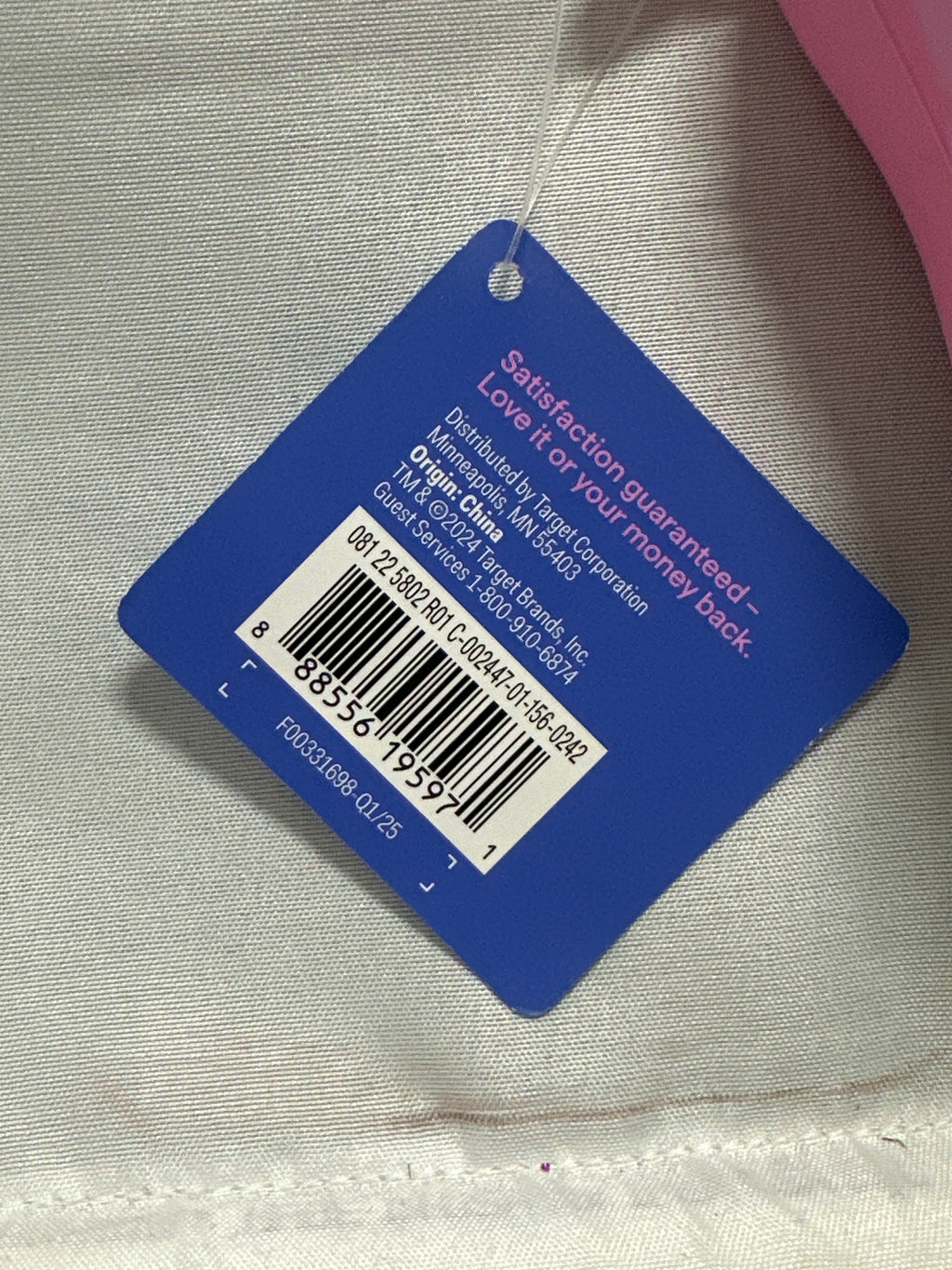 Up & Up Butterfly Pop Fidget Silicone Pencil Pouch Pink Blue