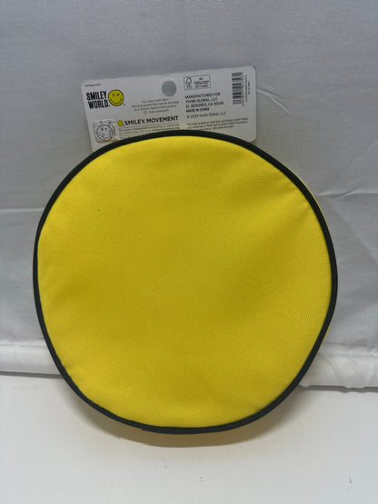 Yoobi SmileyWorld Winking Smiley Face Round Pencil Pouch Yellow