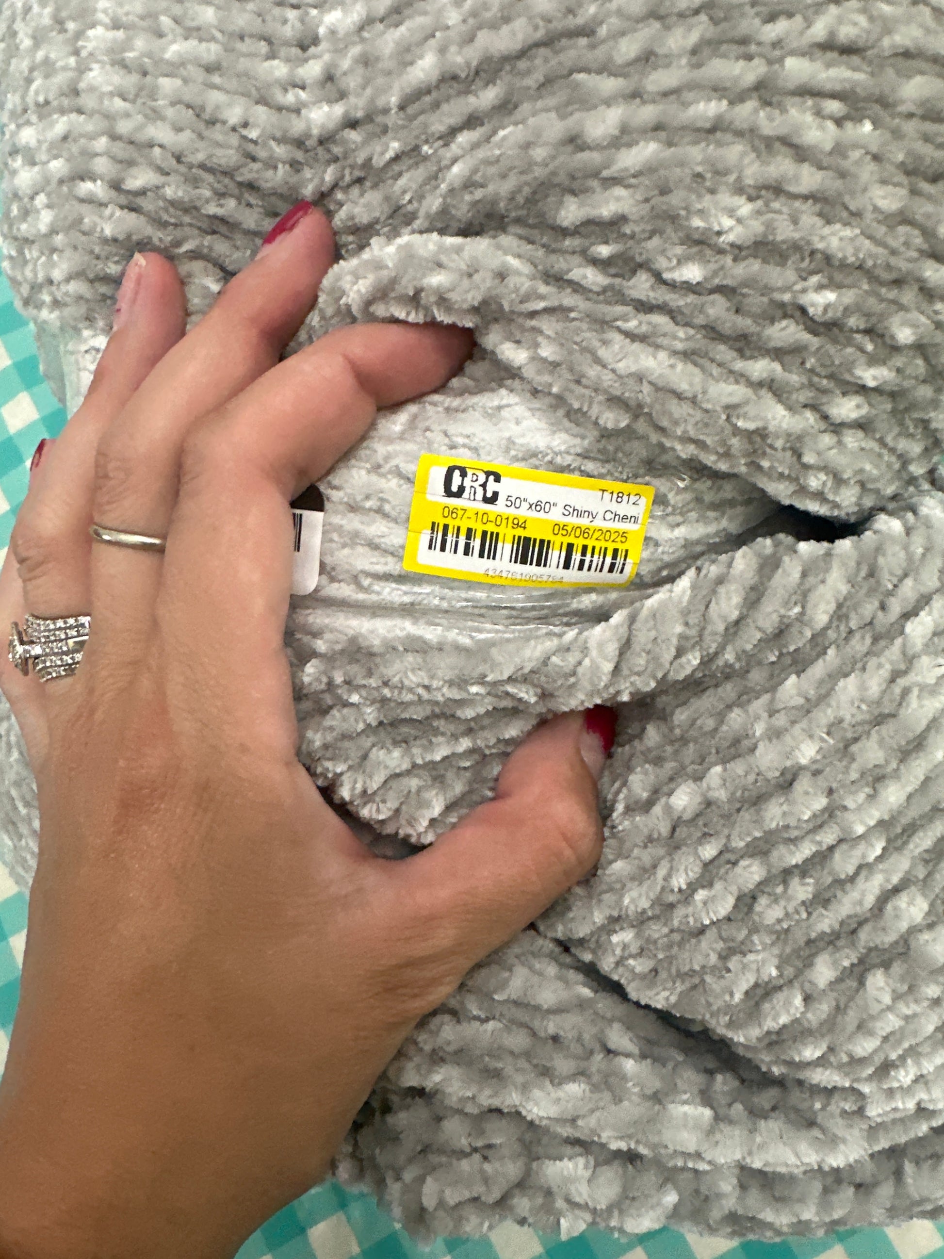 50"x60" Shiny Chenille Throw Blanket - Threshold™