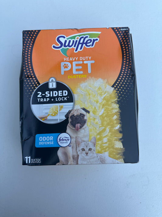 Swiffer Dusters, Pet Heavy Duty Refills with Febreze Odor Defense - Unscented - 11ct