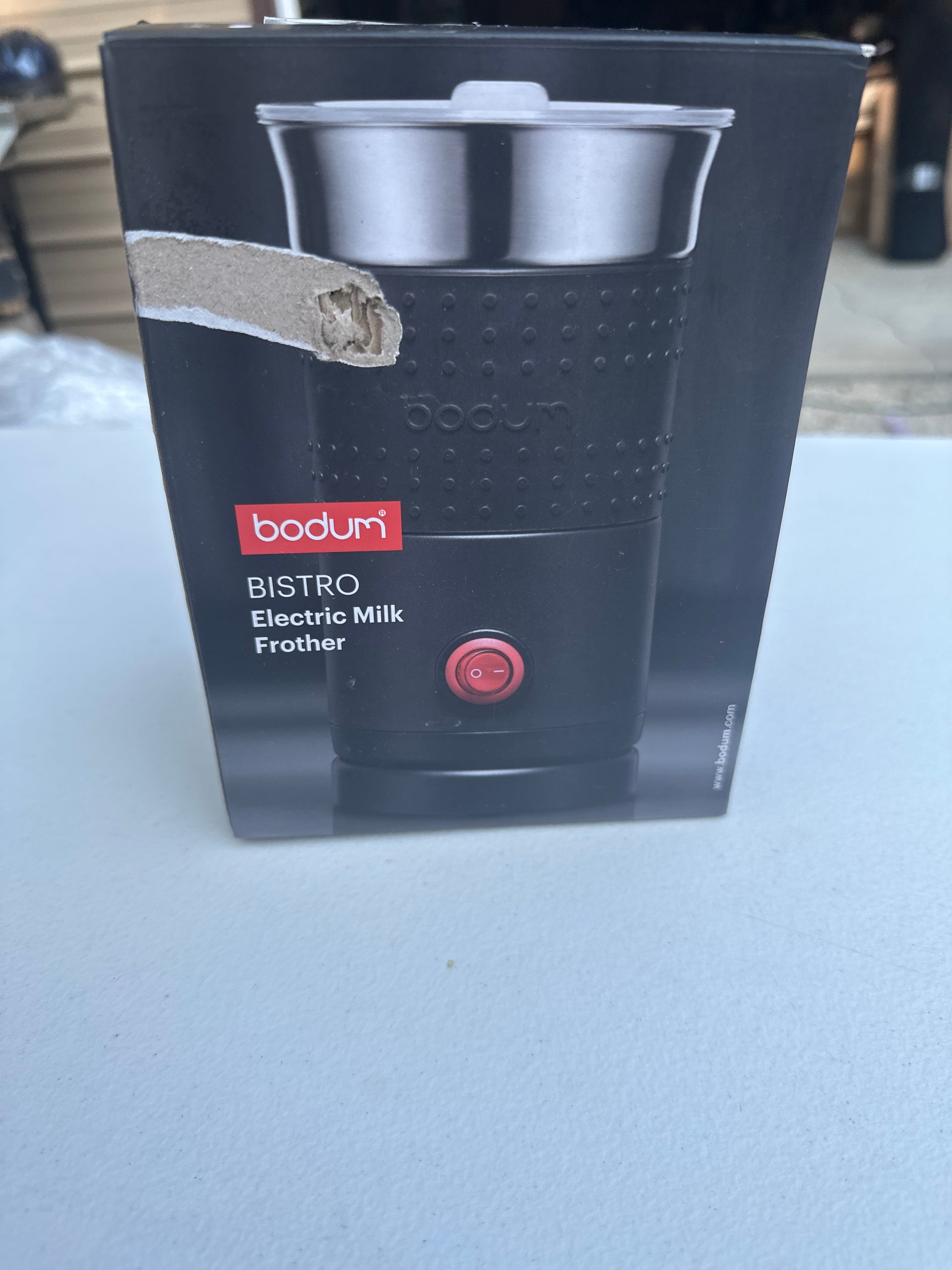 Bodum 13.5 oz Electric Milk Frother, Black