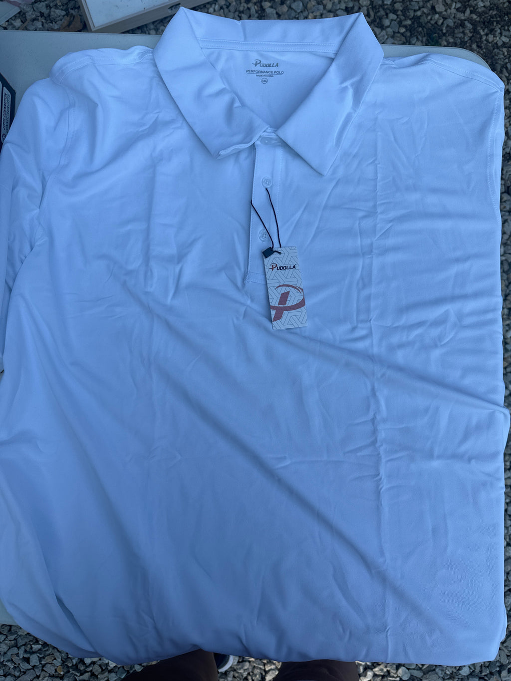 Pudolla Mens Tactical Shirts Short Sleeve Golf Work Polos Moisture Wicking Dry Collared Shirt Lightweight Polo Shirt-XXL