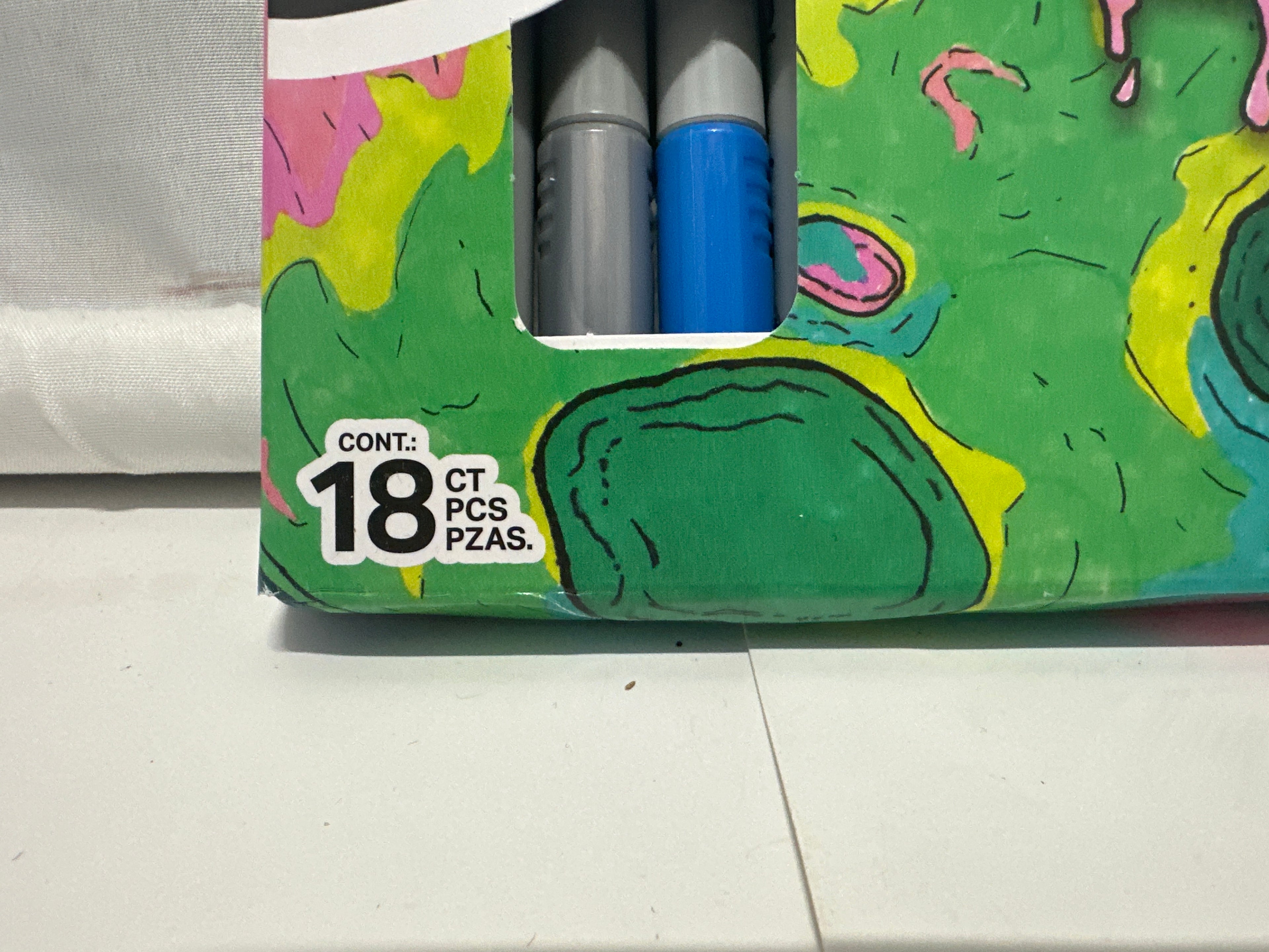 Sharpie Fine Point Permanent Markers Space Edition 18 Count Assorted Colors
