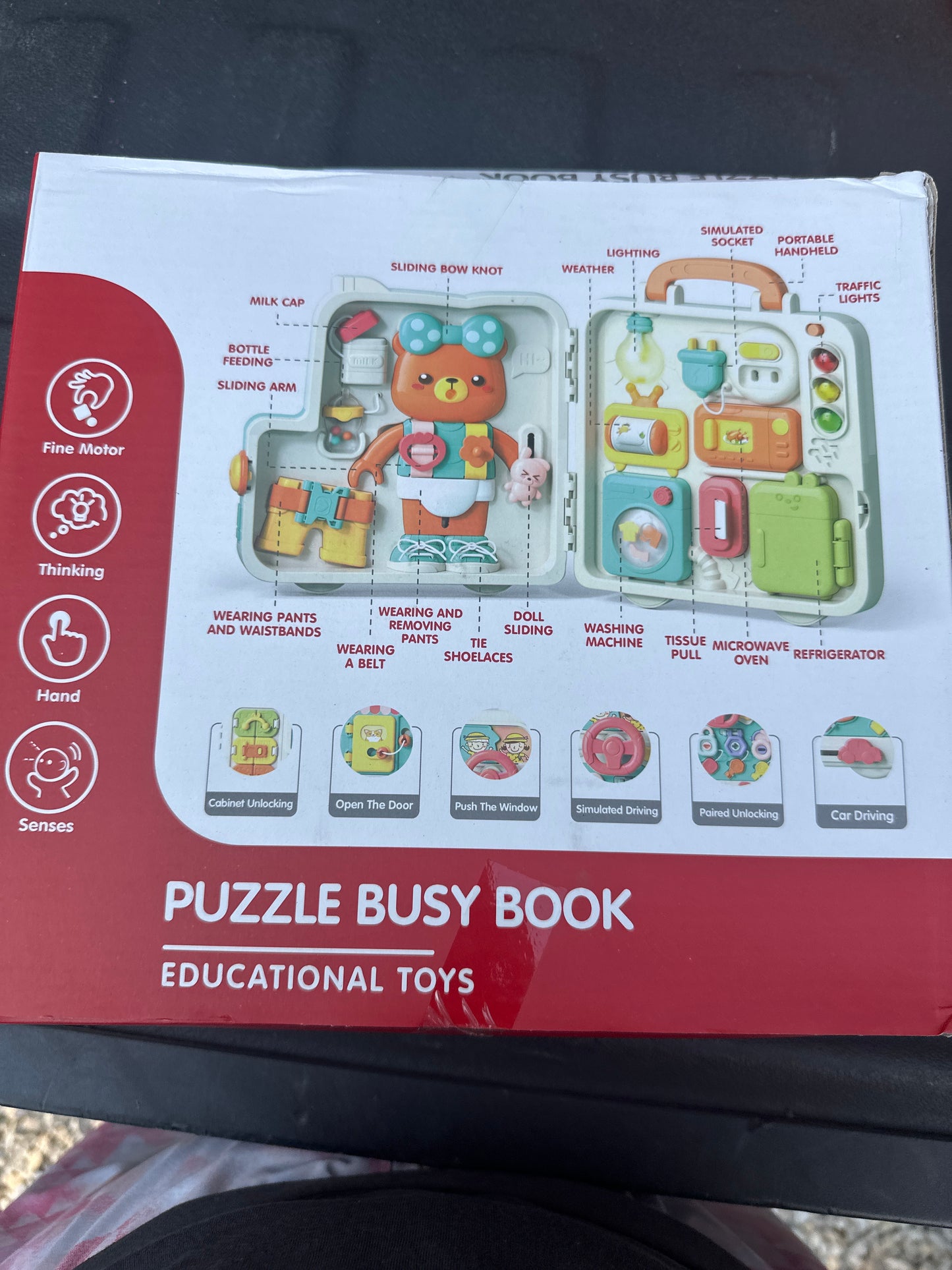 Puzzle busy book