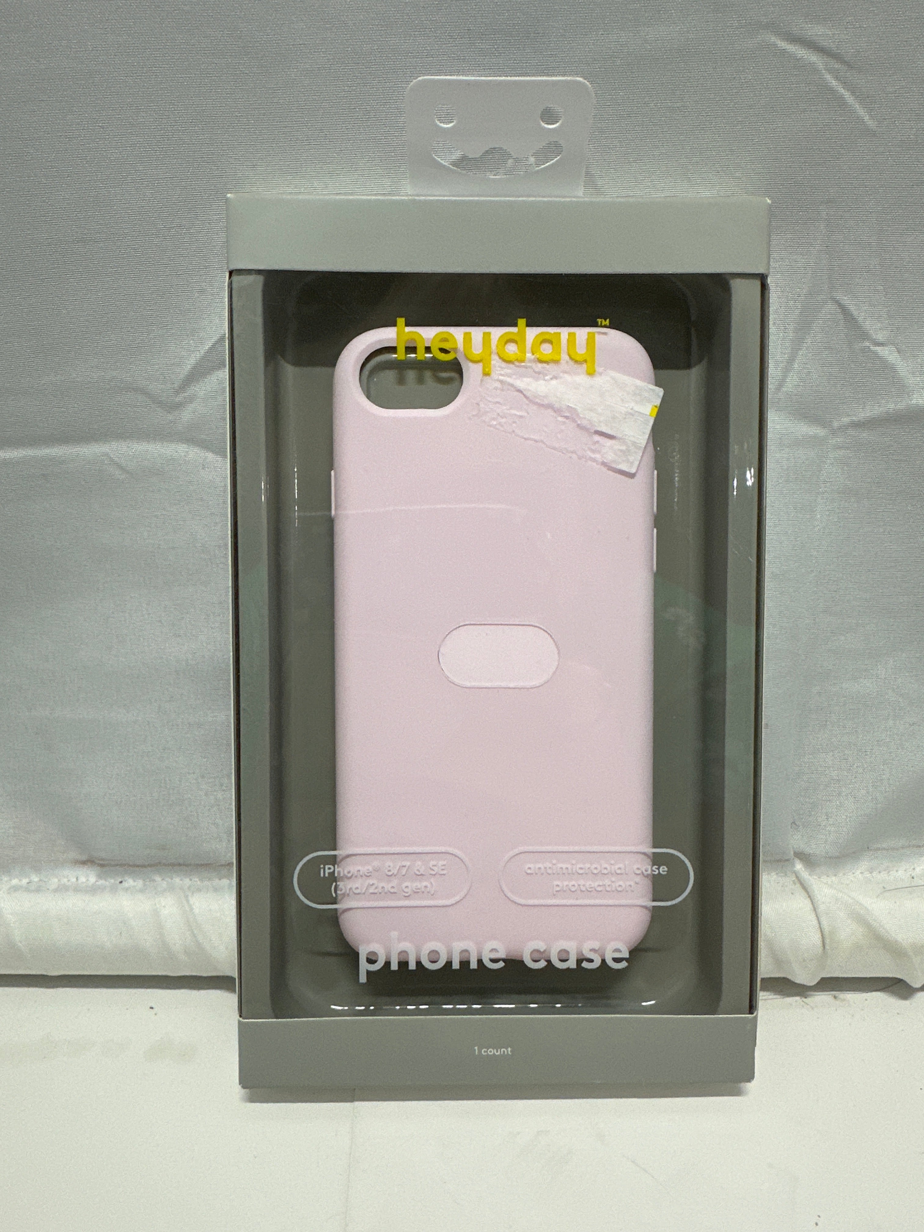 Heyday iPhone SE (3rd/2nd Gen) & iPhone 8/7 Pink Antimicrobial Phone Case