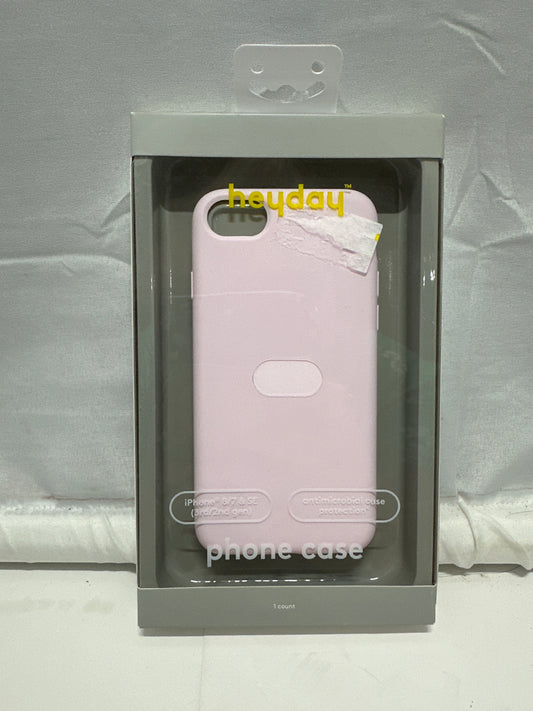 Heyday iPhone SE (3rd/2nd Gen) & iPhone 8/7 Pink Antimicrobial Phone Case