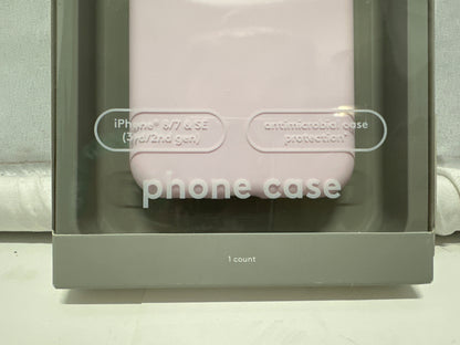 Heyday iPhone SE (3rd/2nd Gen) & iPhone 8/7 Pink Antimicrobial Phone Case