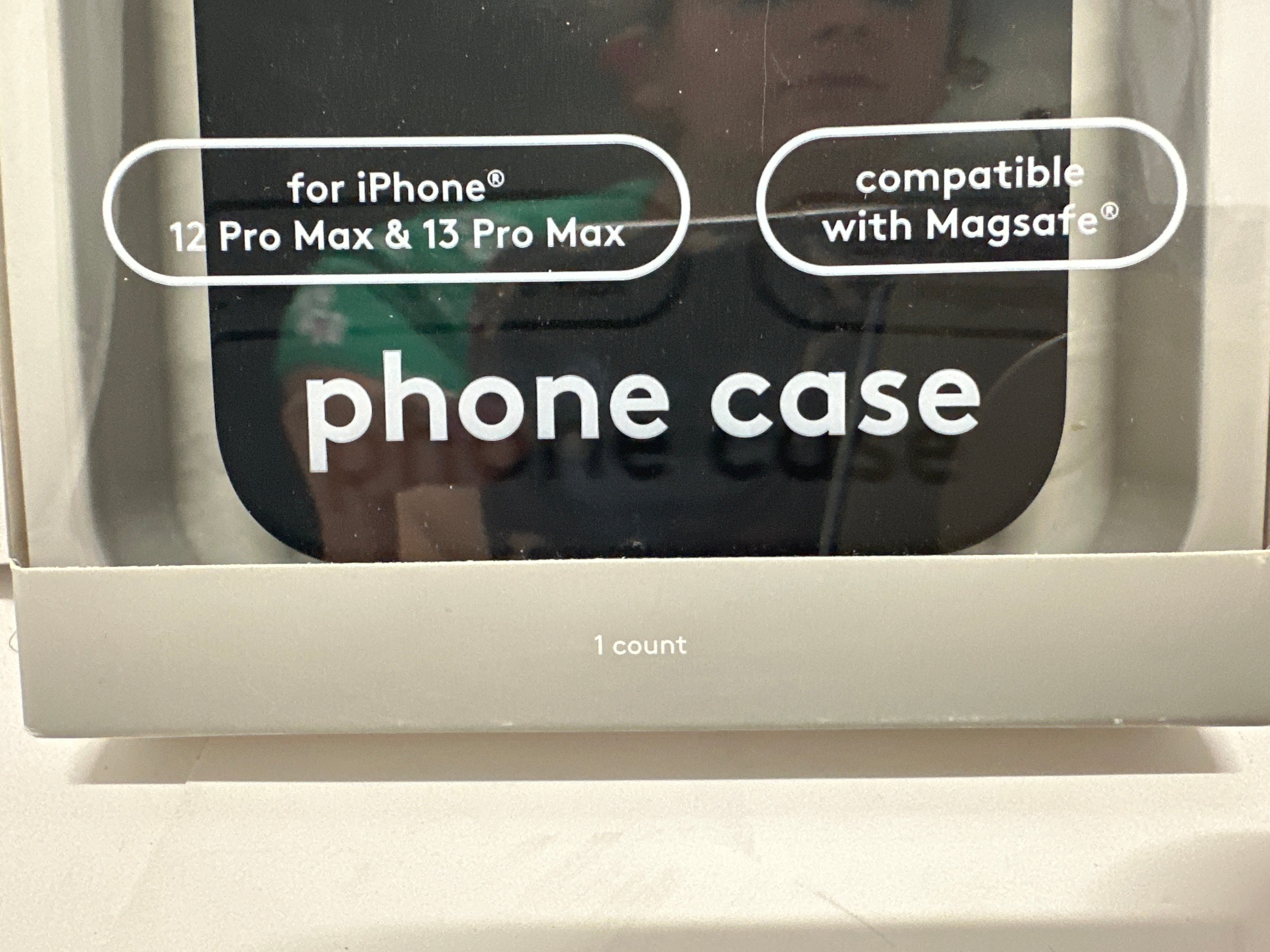 Heyday iPhone 12 Pro Max & 13 Pro Max Black Silicone MagSafe Case