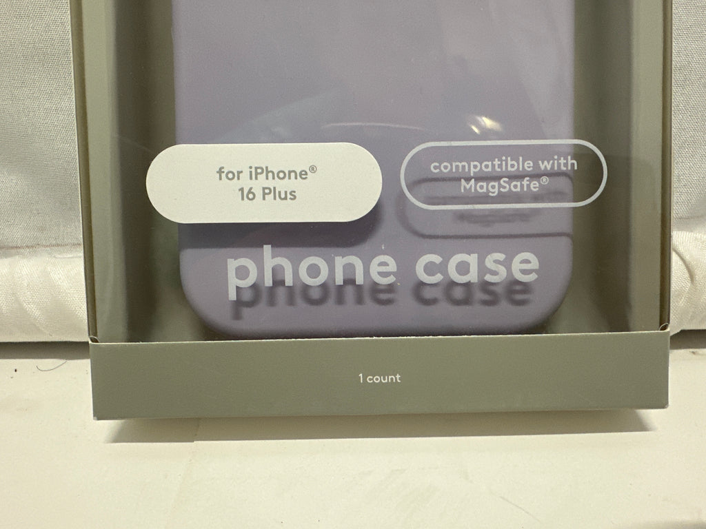 Heyday iPhone 16 Plus Soft Purple MagSafe Silicone Case