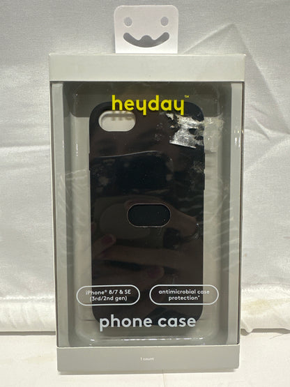 heyday Antimicrobial Black Phone Case for iPhone 8 / 7 / SE (2nd & 3rd Gen)