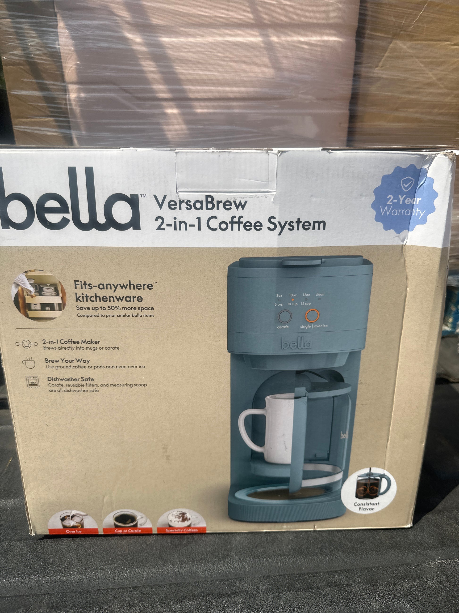 bella VersaBrew 2-in-1 Coffee Maker