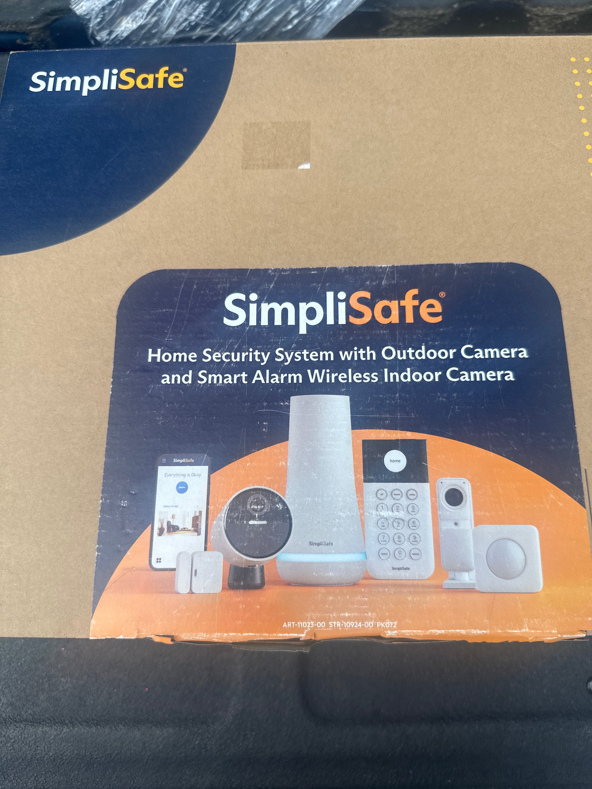 SimpliSafe - Whole Home Security System 9-piece - White
