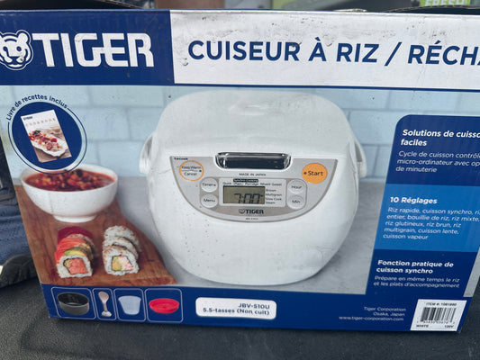 Tiger 5.5-Cup Micom Rice Cooker and Warmer
