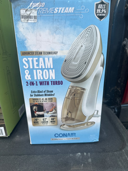 Conair ExtremeSteam 2-in-1 Handheld Steamer & Iron