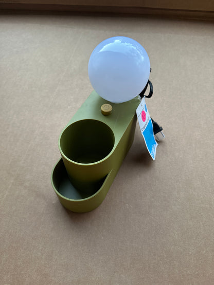 Orb Shade Organizer Novelty Table Lamp - Room Essentials-Green