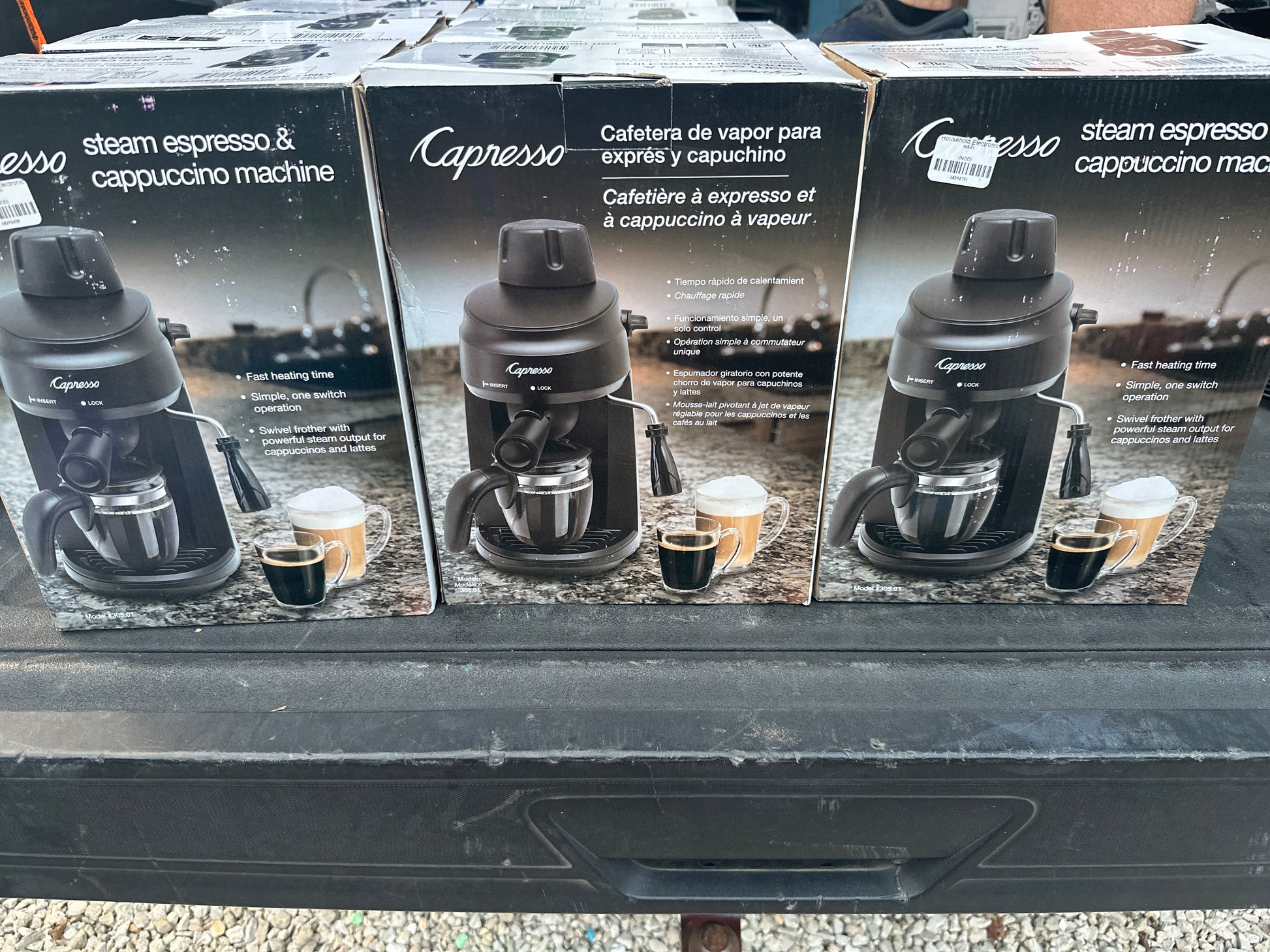 Capresso Steam PRO 4-Cup Espresso and Cappuccino Machine