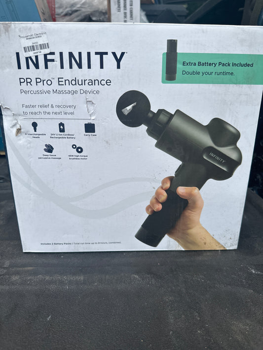 Infinity PR Pro Endurance Percussion Massage Device