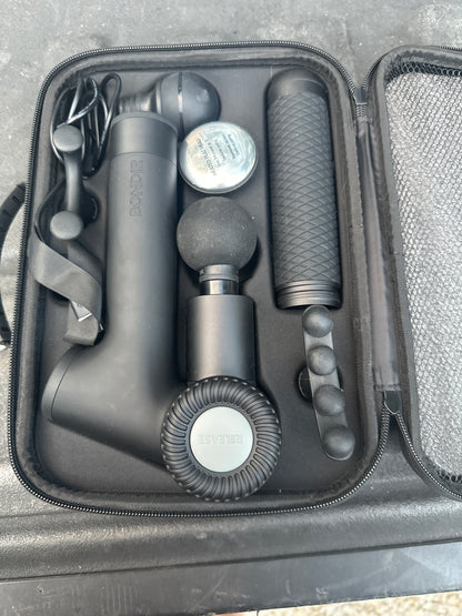Bondir Massage Gun - Percussion Deep Tissue Back Massager with Extension Handle