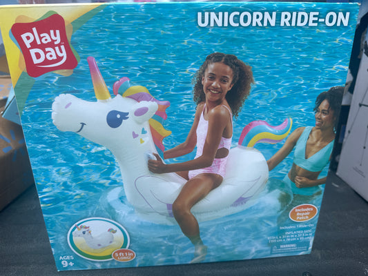 Play Day Unicorn Ride-on Float