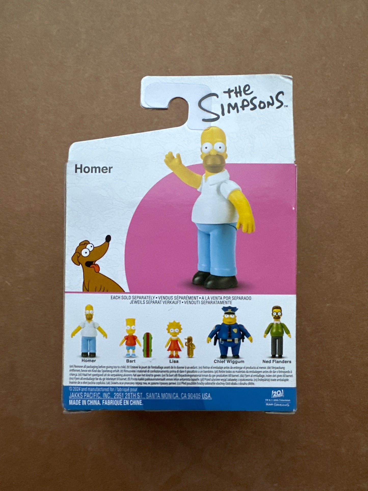 The Simpsons – 2.5" Homer Simpson Collectible Action Figure