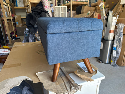 Arthur Tufted Storage Bench - Threshold™-Navy
