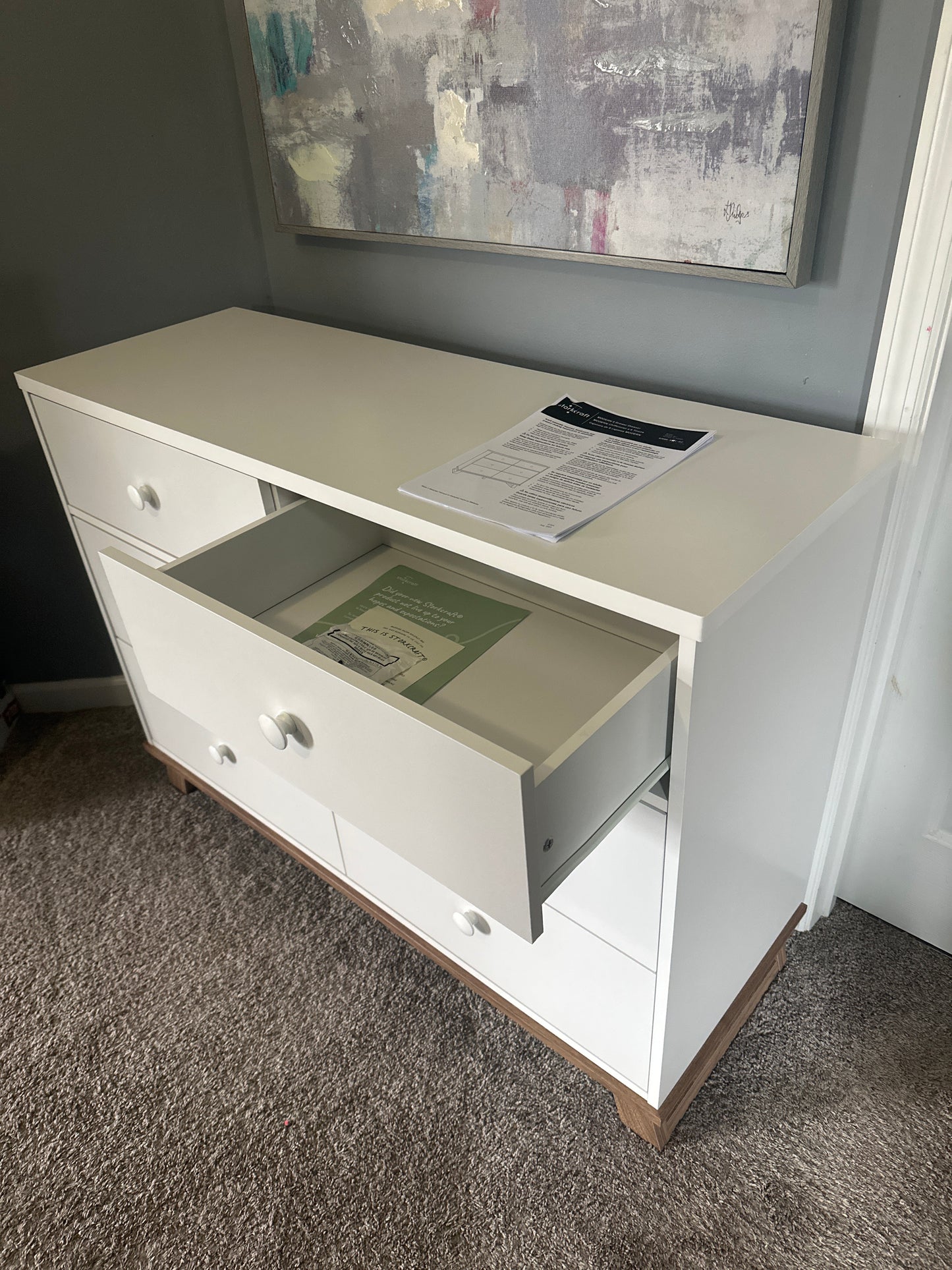 Storkcraft® Modern 6 Drawer Dresser