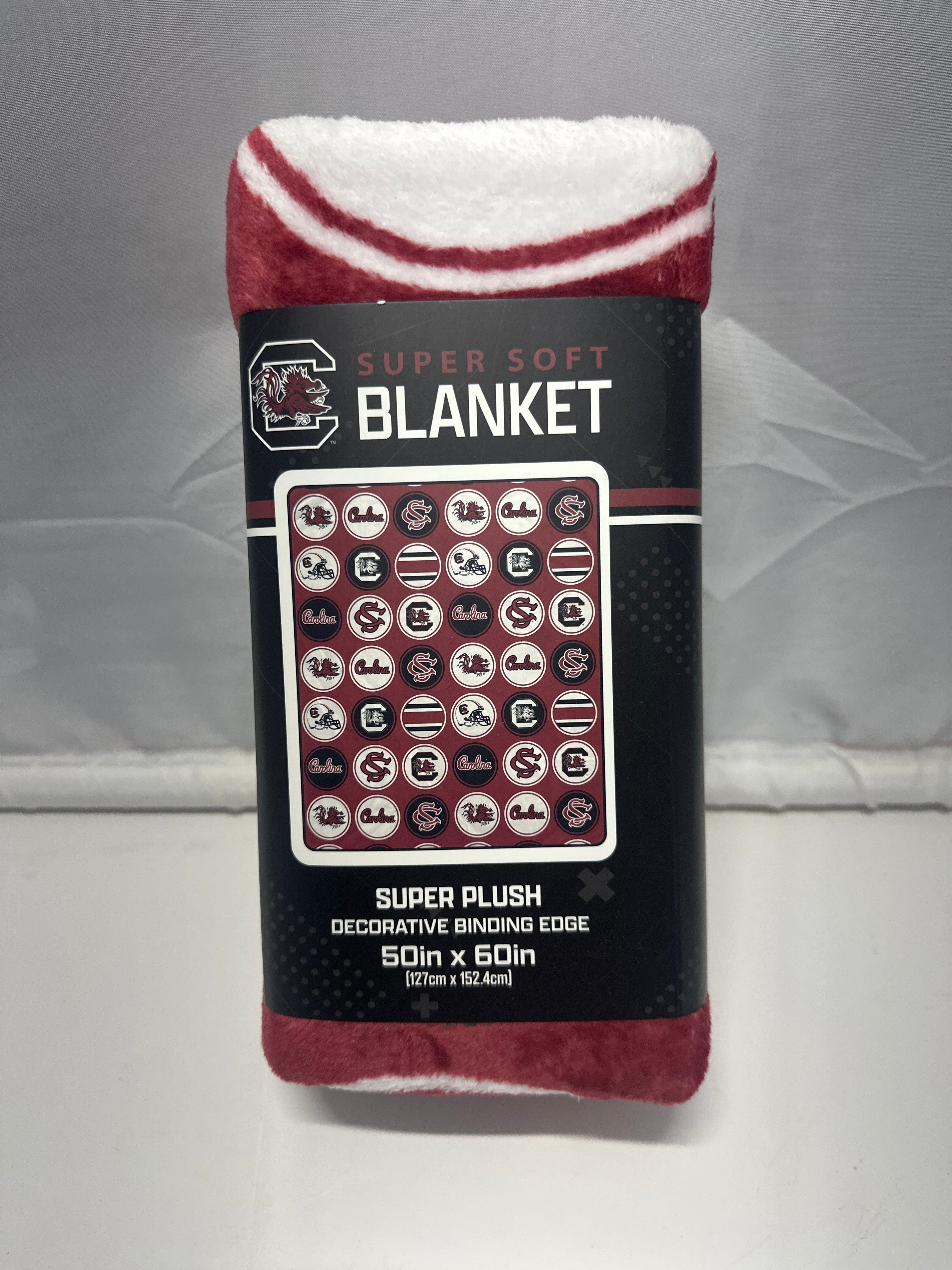 South Carolina Gamecocks Super Soft Plush Throw Blanket 50x60 Pegasus Sports
