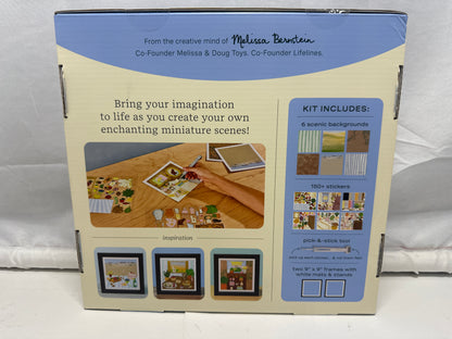 Lifelines FlowCrafts Collage Art Craft Kit 2 Framed Collages 150+ Stickers