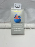 heyday True Wireless Earbuds Bluetooth 5.3 Bright Blue with Charging Case New