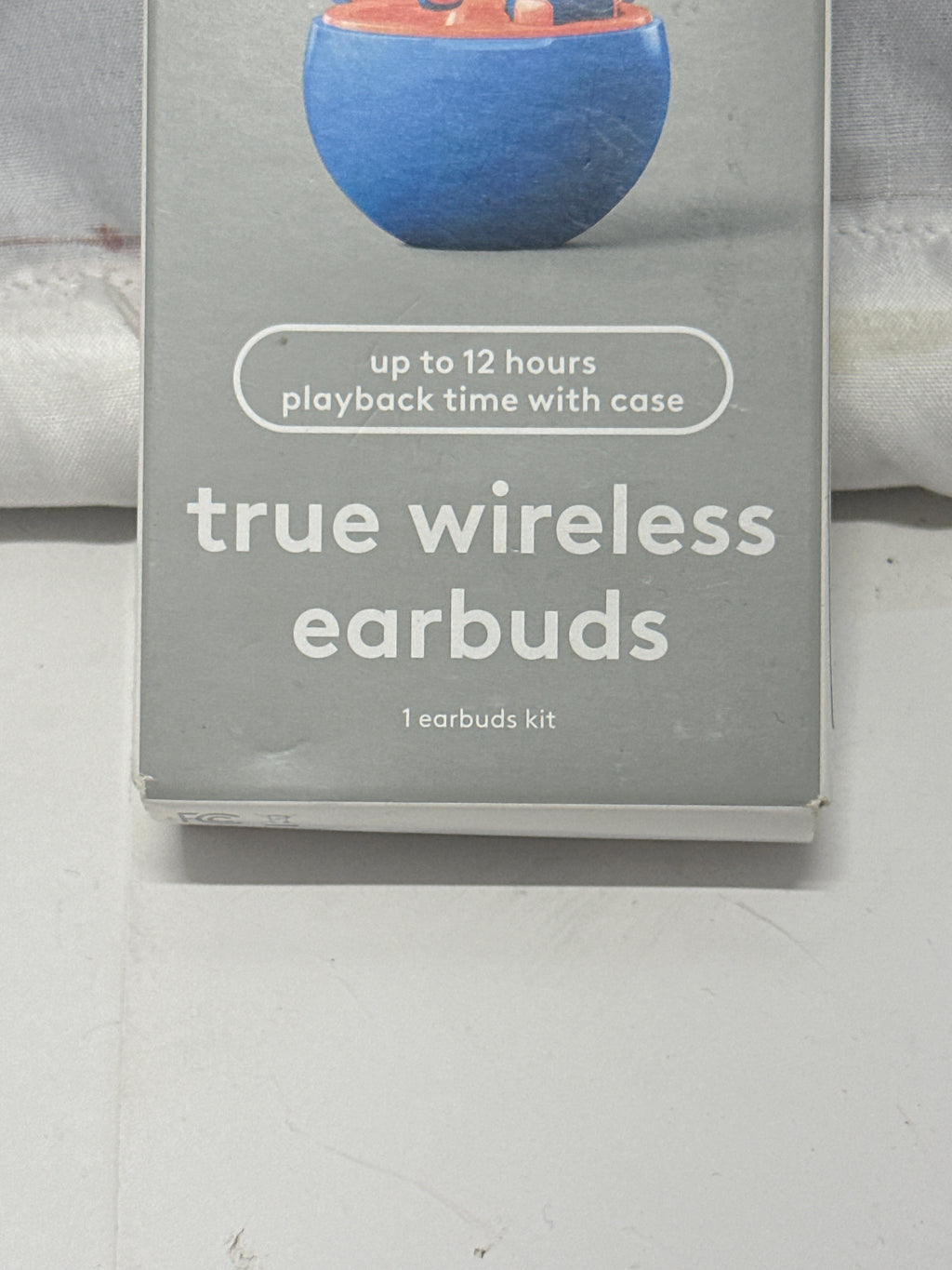 heyday True Wireless Earbuds Bluetooth 5.3 Bright Blue with Charging Case New