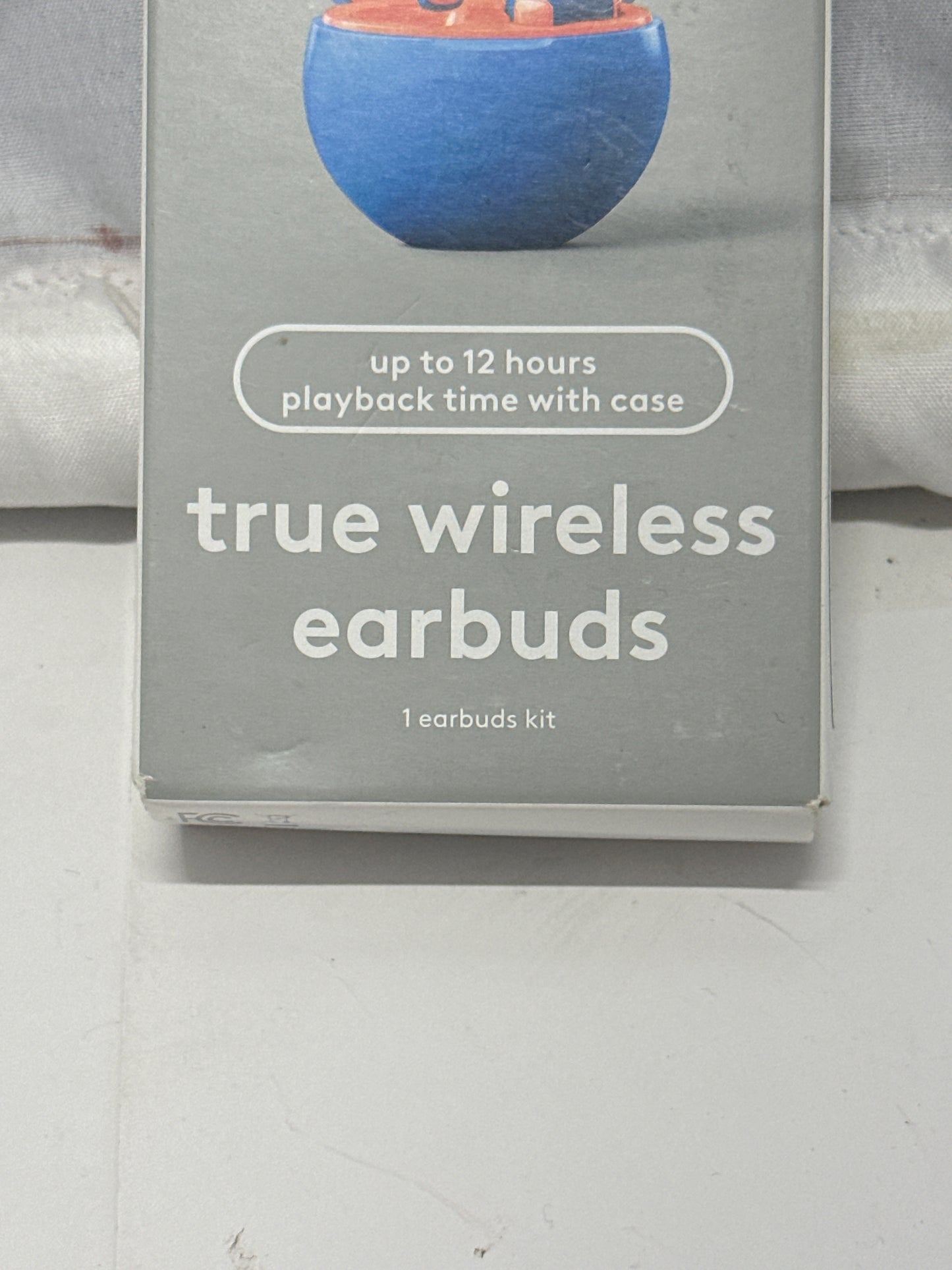 heyday True Wireless Earbuds Bluetooth 5.3 Bright Blue with Charging Case New