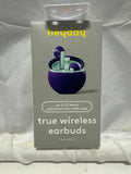heyday True Wireless Earbuds Bluetooth 5.3 Future Dusk with Charging Case New