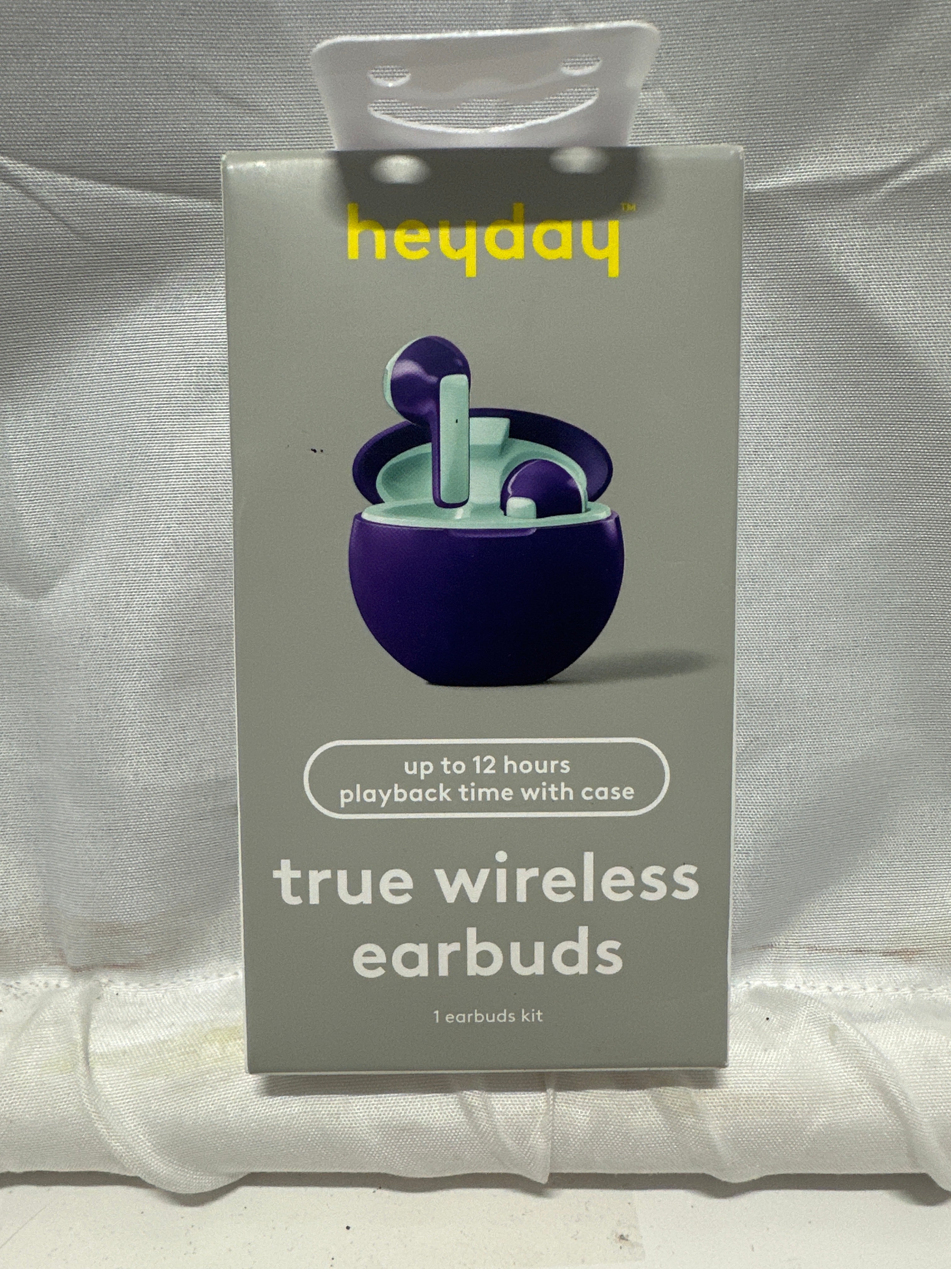 heyday True Wireless Earbuds Bluetooth 5.3 Future Dusk with Charging Case New