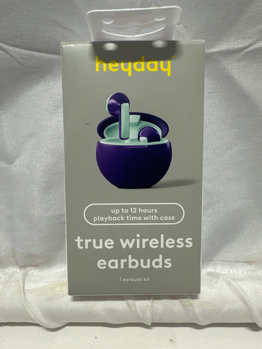 heyday True Wireless Earbuds Bluetooth 5.3 Future Dusk with Charging Case New