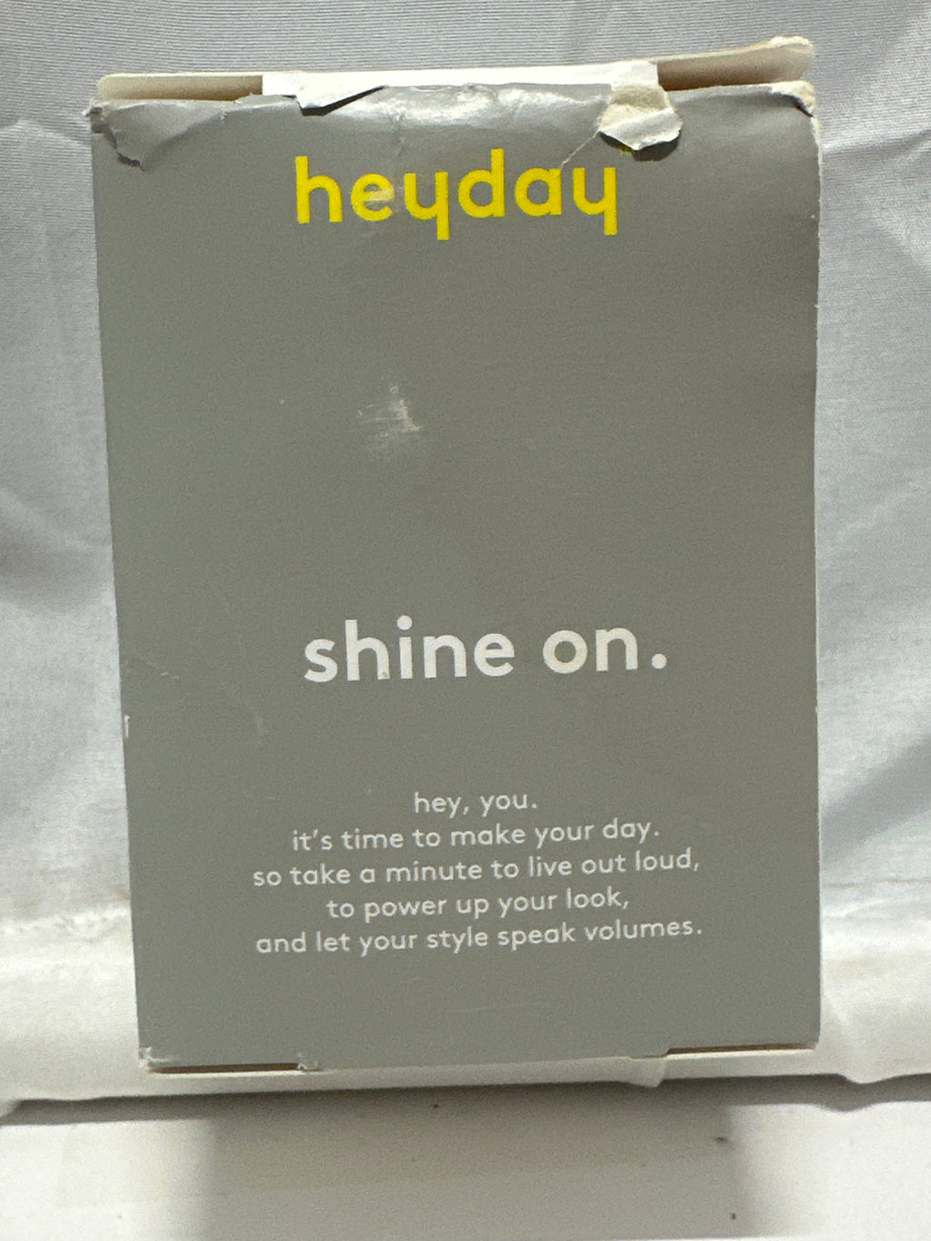 Heyday LED Photo String Lights w/ 40 Clips 16ft Rose Gold Battery Powered