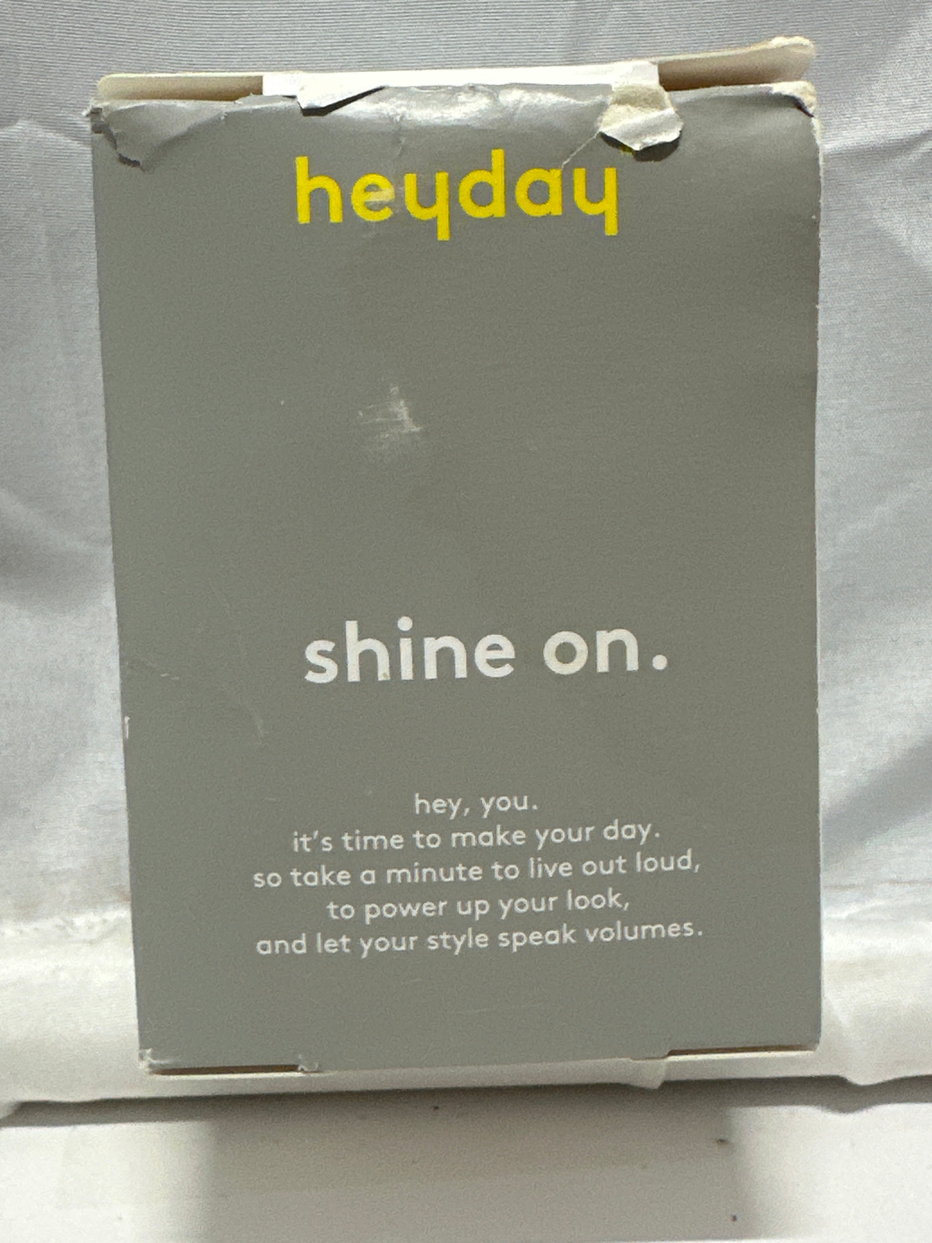 Heyday LED Photo String Lights w/ 40 Clips 16ft Rose Gold Battery Powered