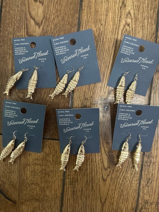 Universal Thread Fish Earrings