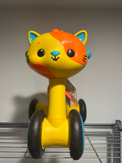 B. Toys Ride-On Toy – Riding Buddy Cat (Pedal Push)