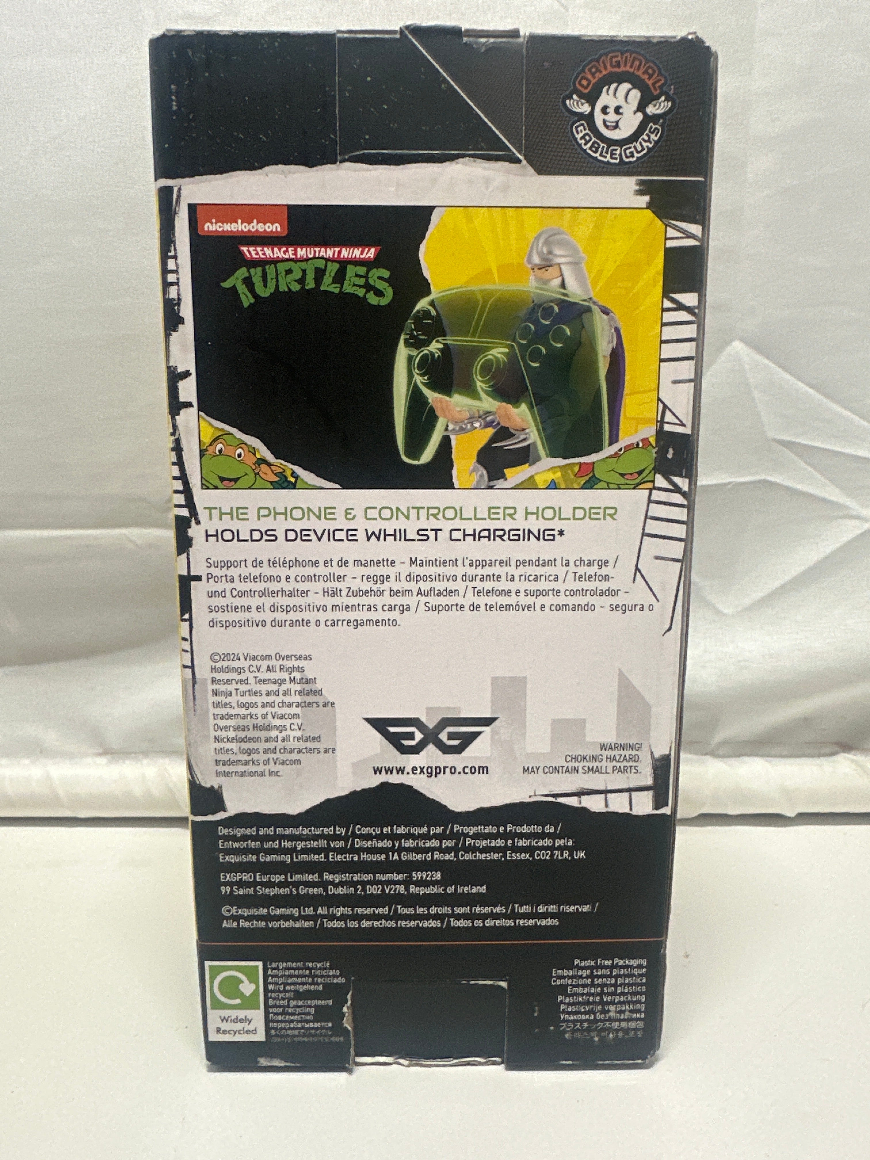 Exquisite Gaming Cable Guys TMNT Shredder Phone & Controller Holder Stand