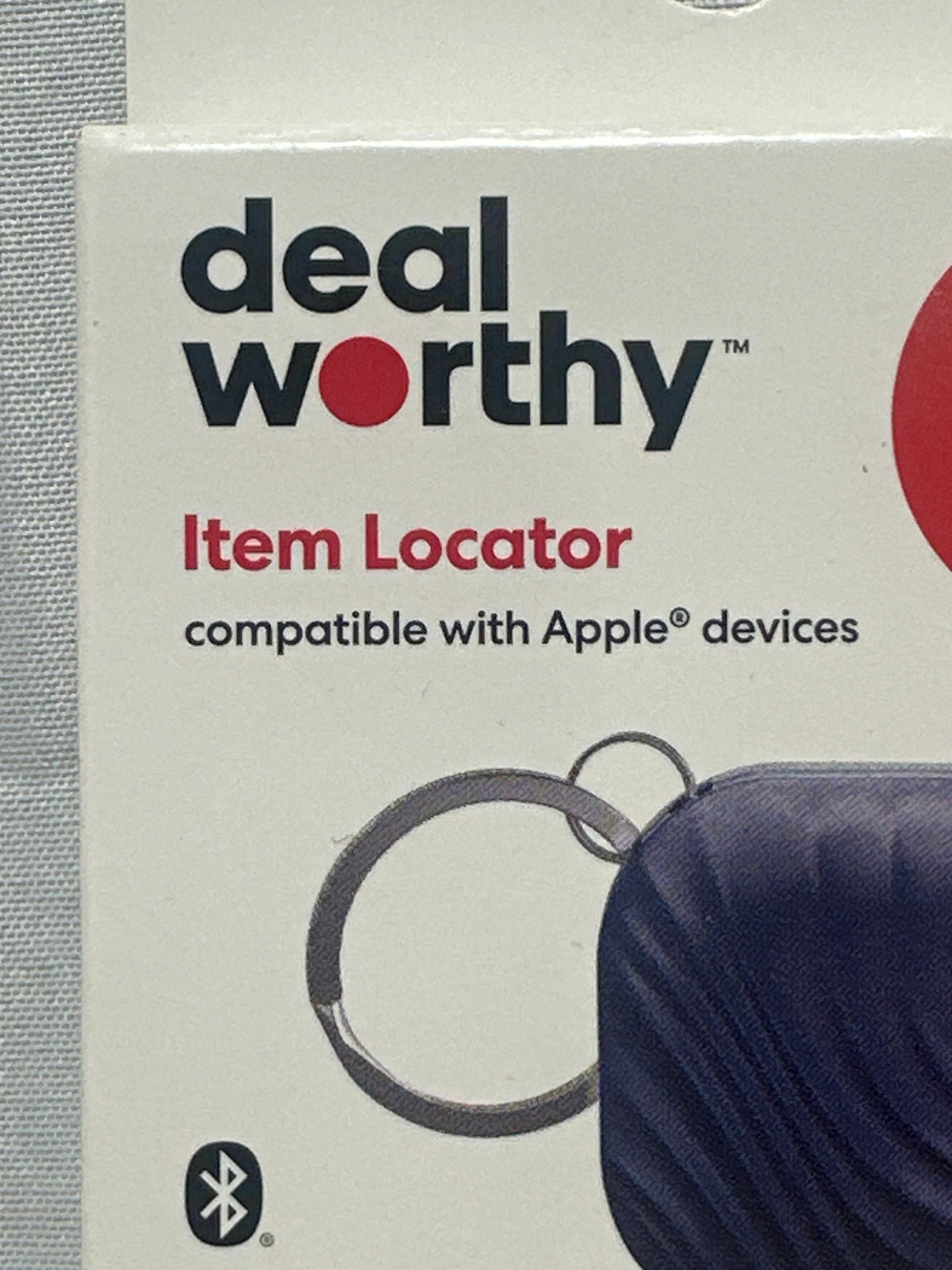 Dealworthy Apple Find My Bluetooth Item Locator Tracker Navy Blue