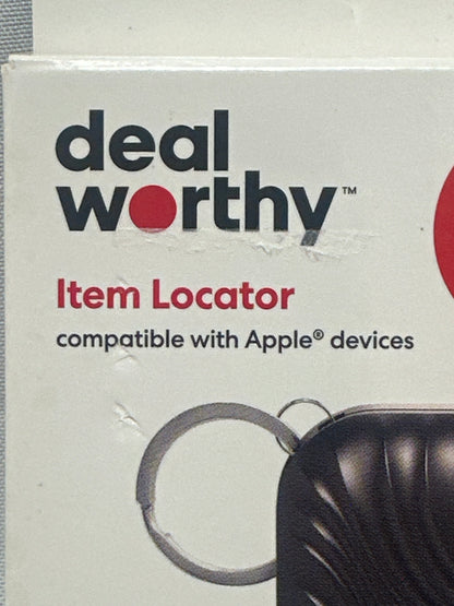Dealworthy Item Locator Bluetooth Tracker Apple Find My Black Key Finder