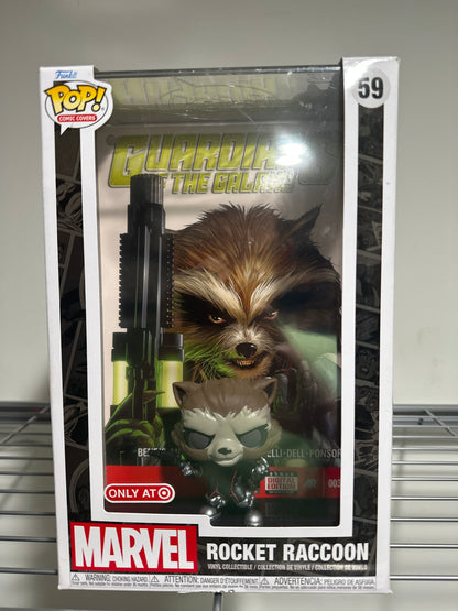 Funko POP! Comic Covers – Guardians of the Galaxy Rocket Raccoon